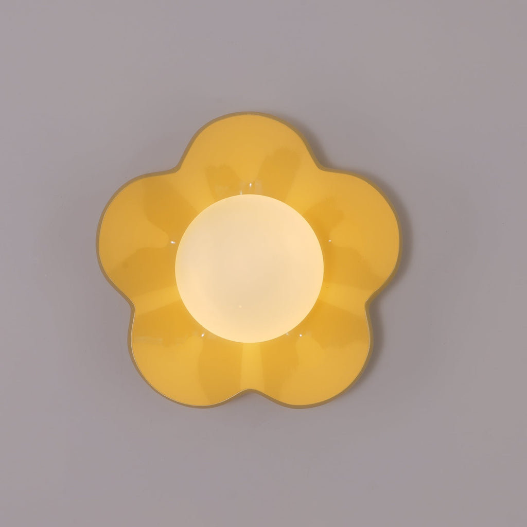 La Fleur Plug In Glass Wall Lamp — product view 4