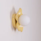 La Fleur Plug In Glass Wall Lamp — product view 13