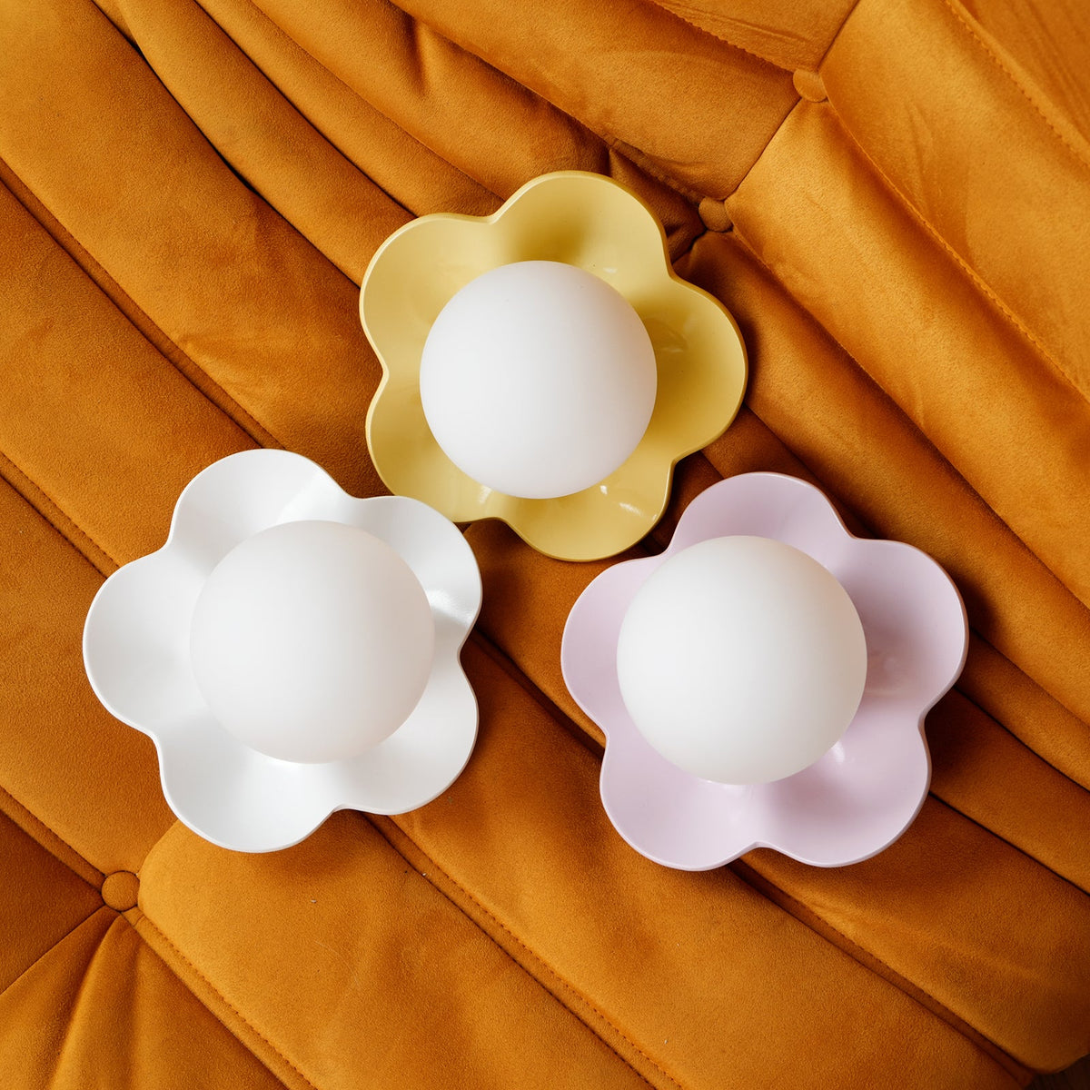 La Fleur Plug In Glass Wall Lamp — product view 15