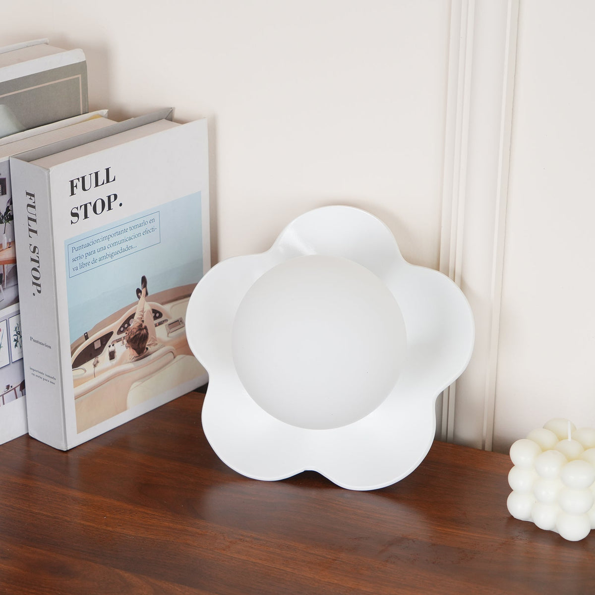 La Fleur Plug In Glass Wall Lamp — product view 24