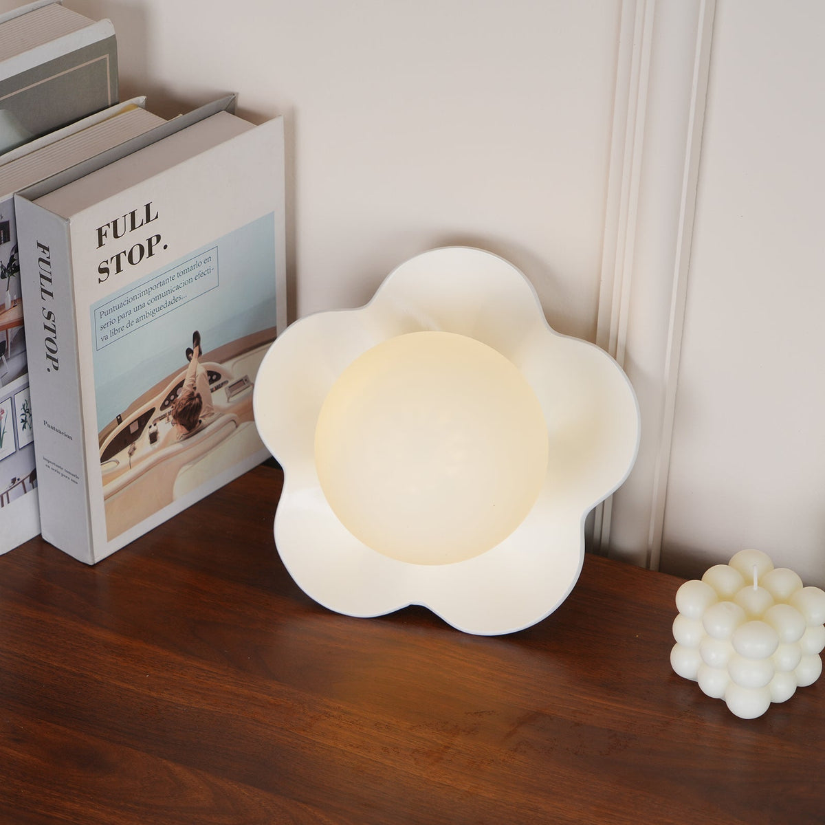 La Fleur Plug In Glass Wall Lamp — product view 26