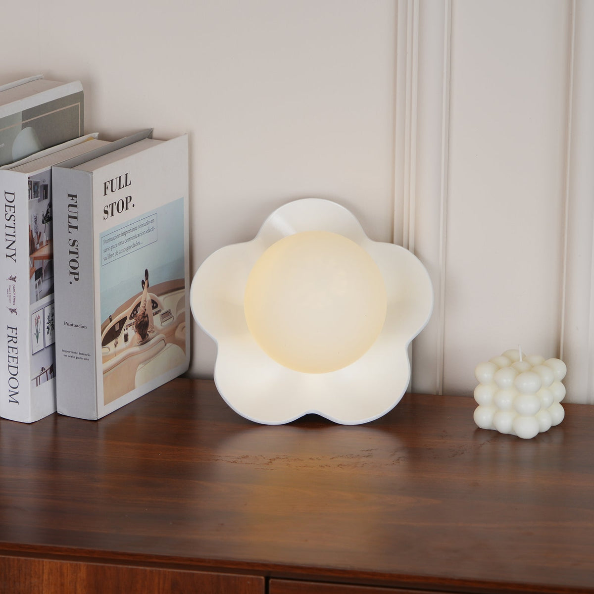 La Fleur Plug In Glass Wall Lamp — product view 27