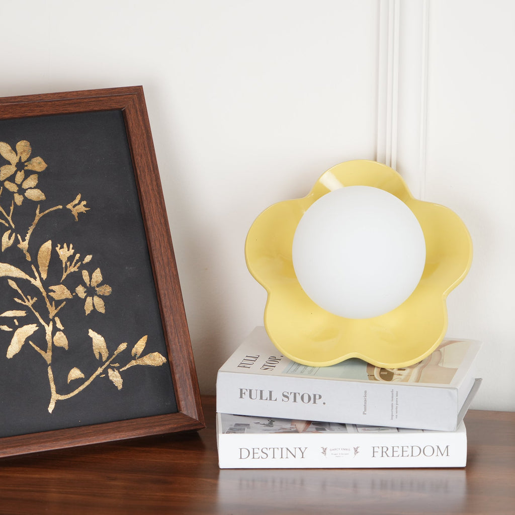 La Fleur Plug In Glass Wall Lamp — product view 28