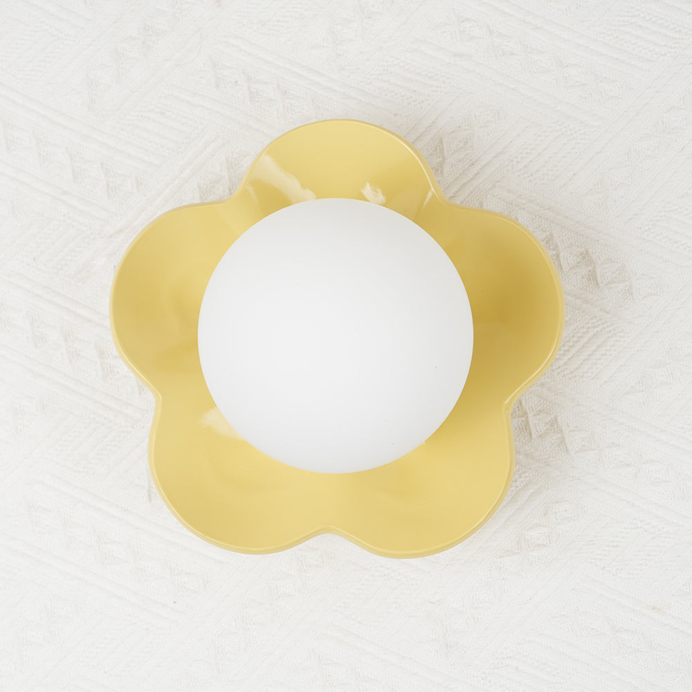 La Fleur Plug In Glass Wall Lamp — product view 36