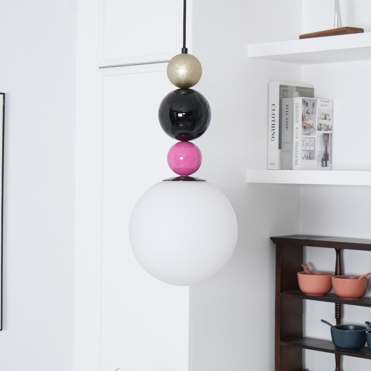 Sweetie Round Ball Glass Pendant Lamp — product view 9