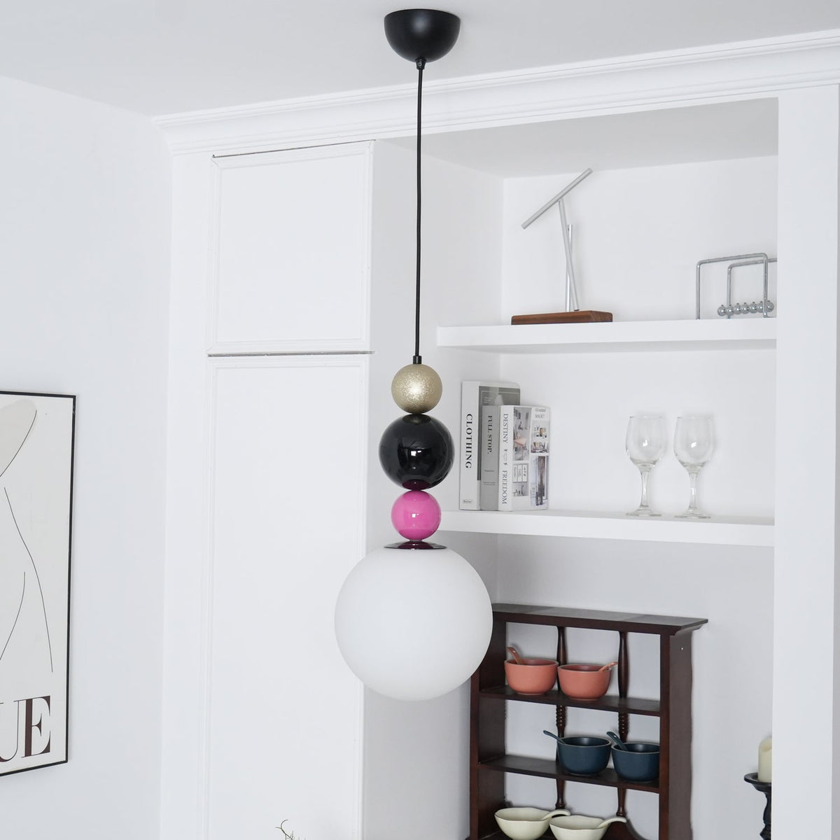 Sweetie Round Ball Glass Pendant Lamp — product view 11