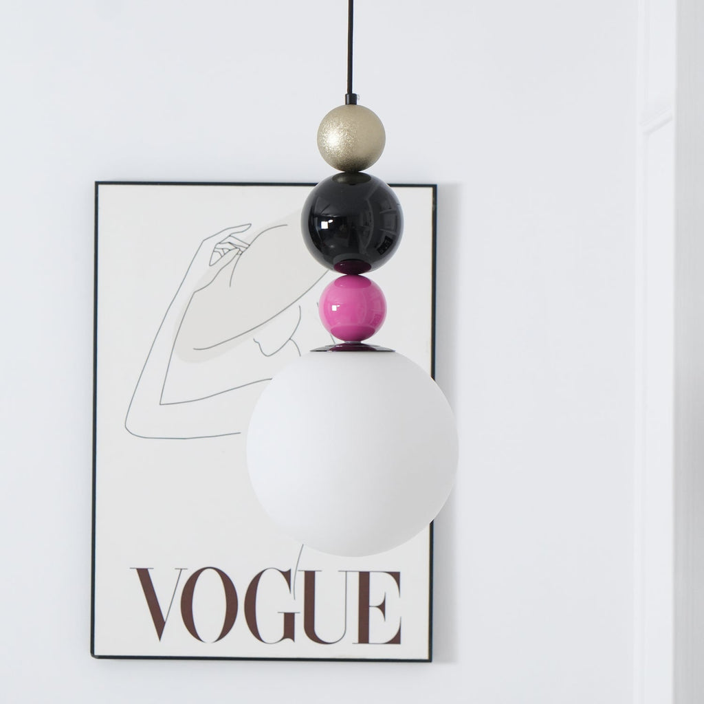 Sweetie Round Ball Glass Pendant Lamp — product view 12
