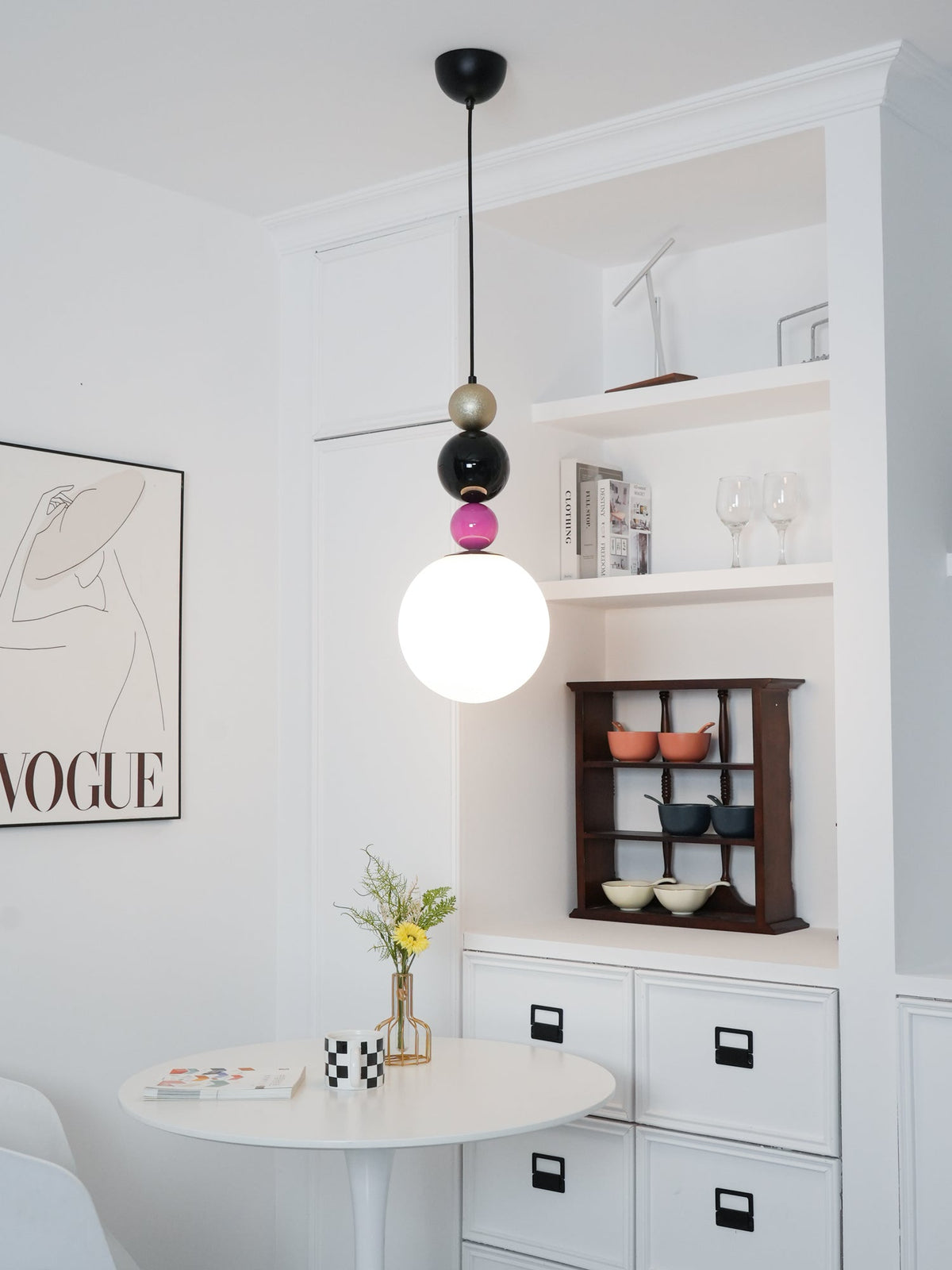 Sweetie Round Ball Glass Pendant Lamp — product view 19