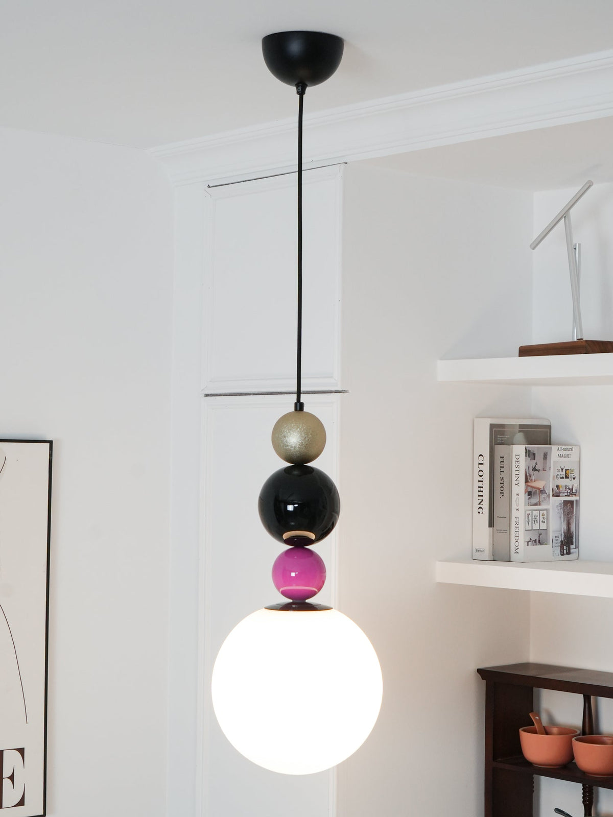 Sweetie Round Ball Glass Pendant Lamp — product view 22
