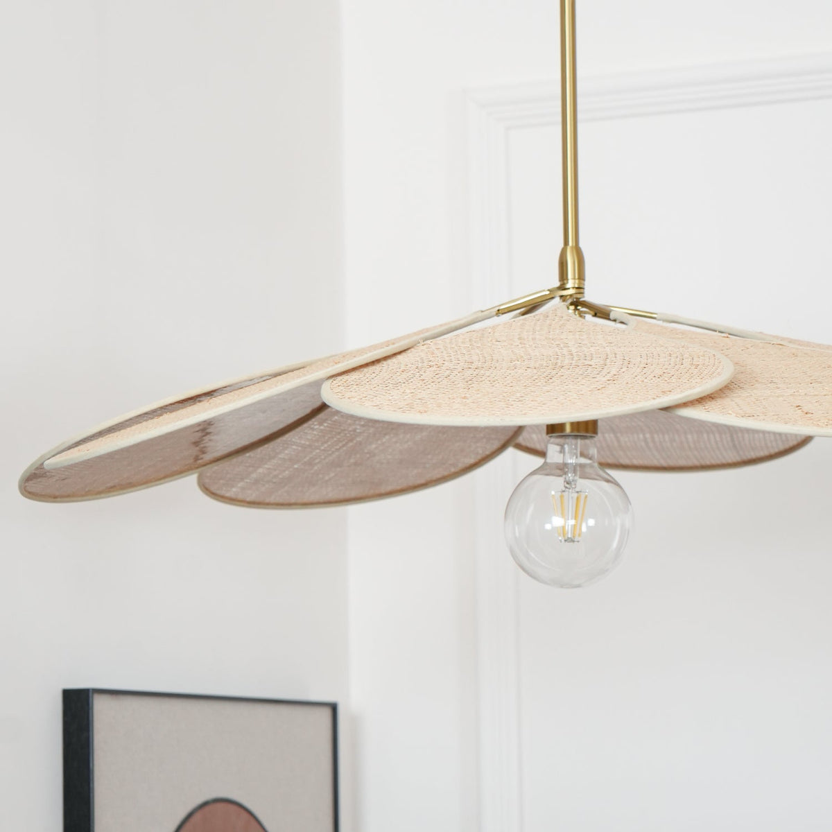 Tory Bloom Rattan Pendant Lamp — product view 4
