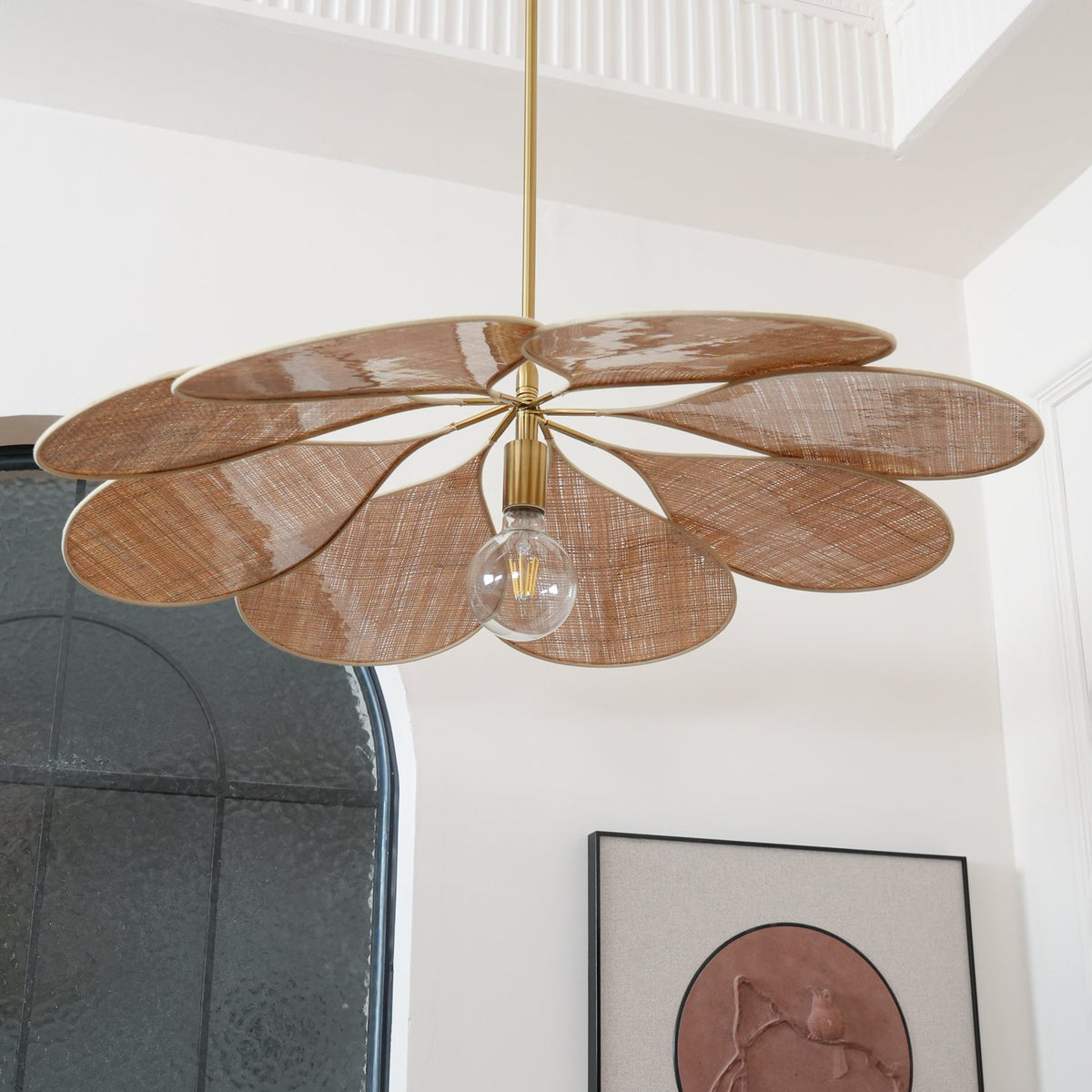 Tory Bloom Rattan Pendant Lamp — product view 6