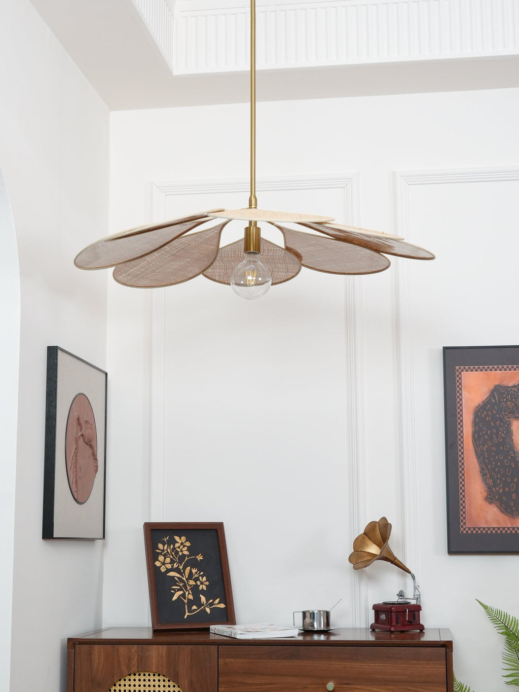 Tory Bloom Rattan Pendant Lamp — product view 9