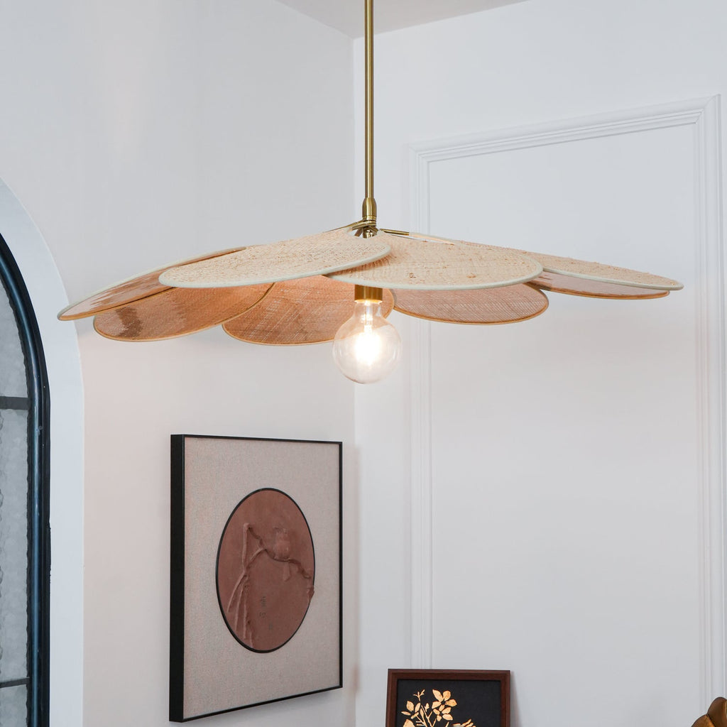 Tory Bloom Rattan Pendant Lamp — product view 12