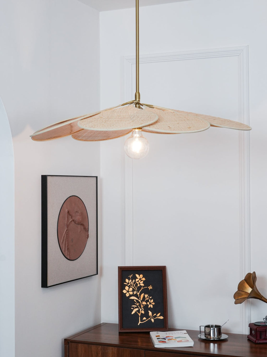 Tory Bloom Rattan Pendant Lamp — product view 14