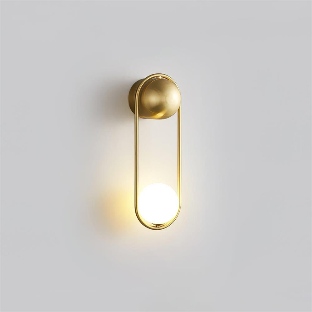Alaynia Globe Glass Wall Lamp — product view 26