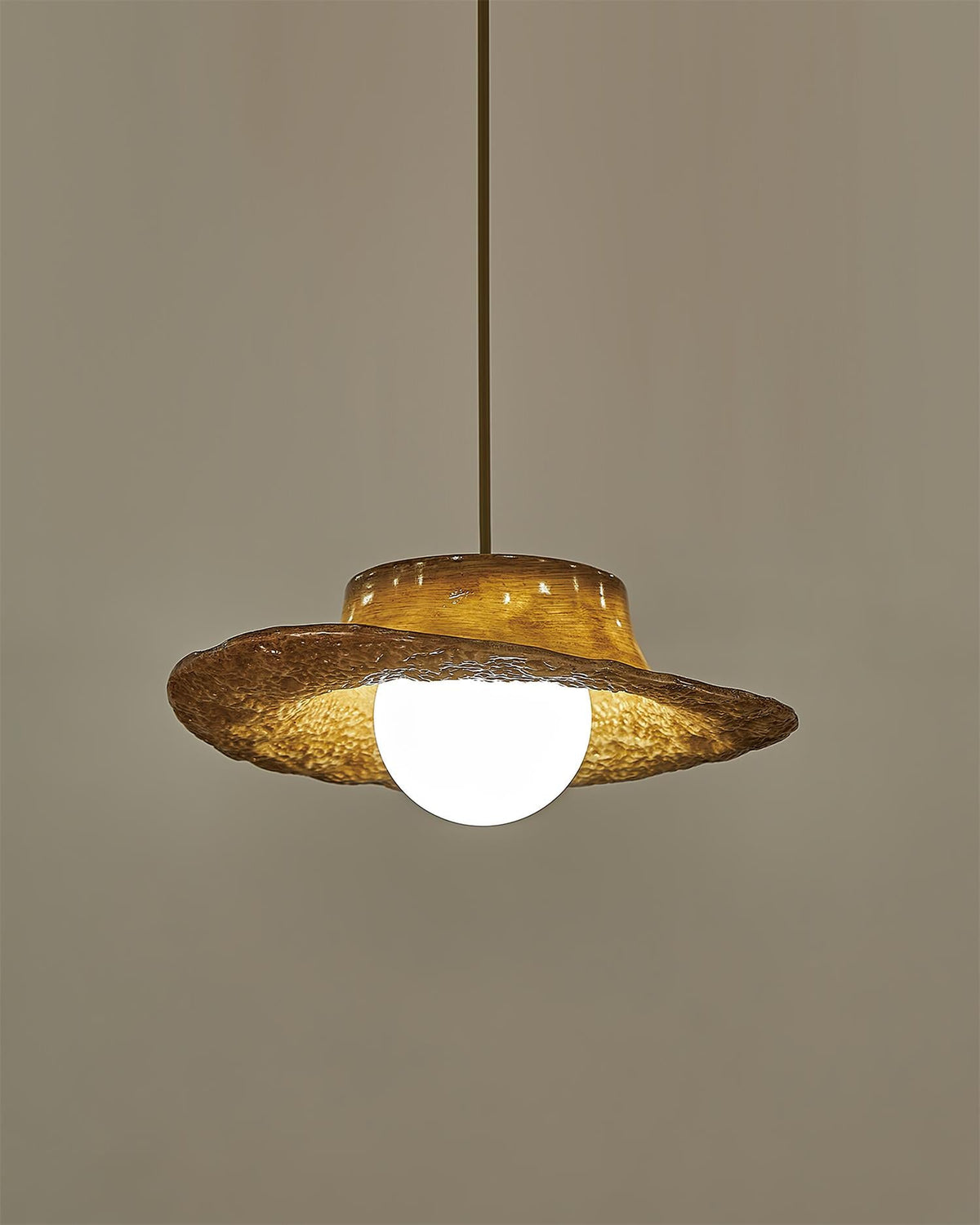 Grima Hat Metal Pendant Lamp — product view 4