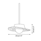 Grima Hat Metal Pendant Lamp — product view 5