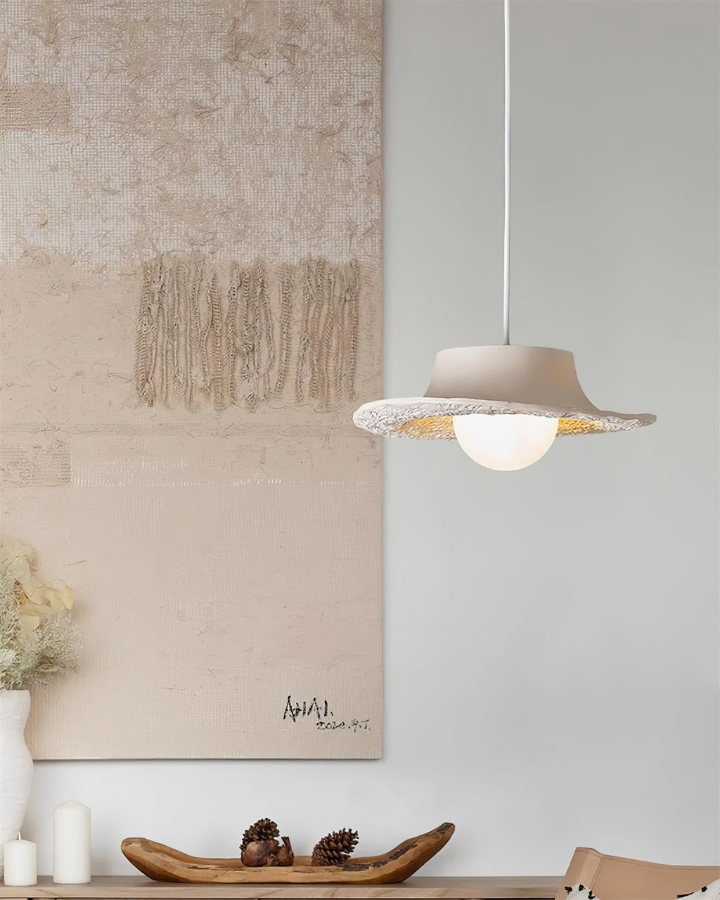 Grima Hat Metal Pendant Lamp — product view 8