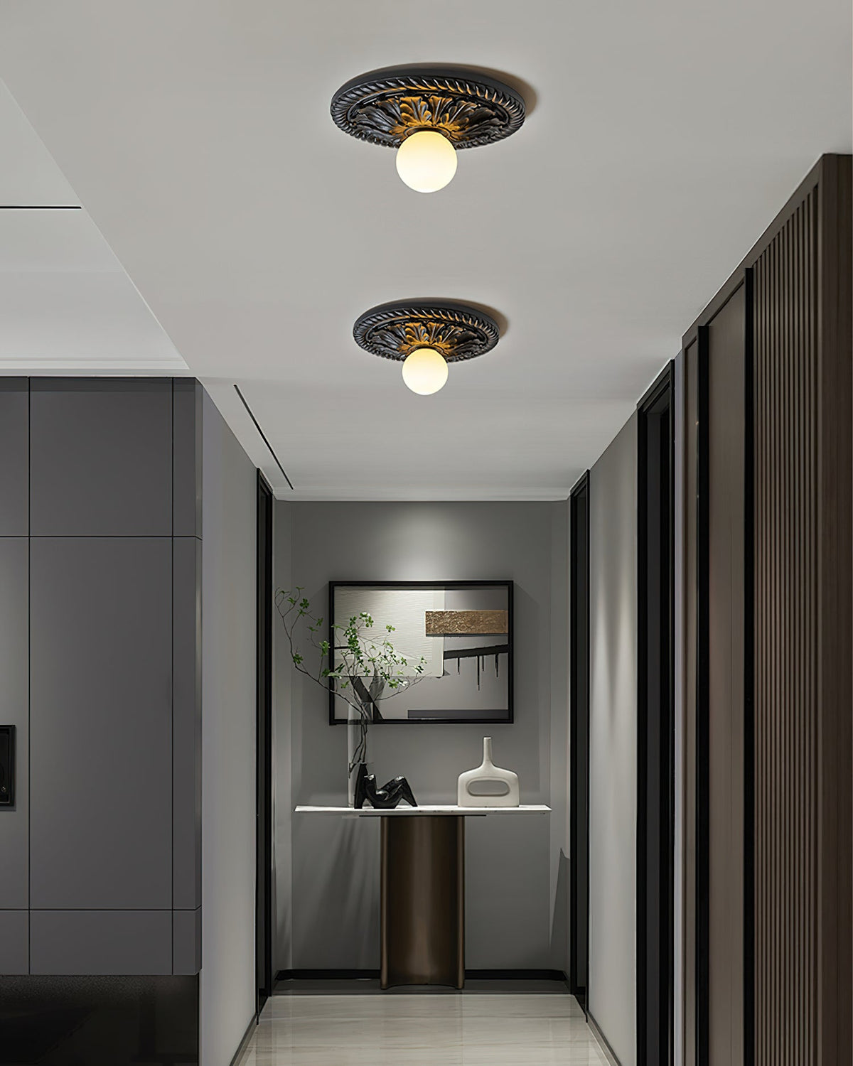 Circa Metal Ceiling Light — product view 3