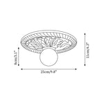Circa Metal Ceiling Light — product view 5