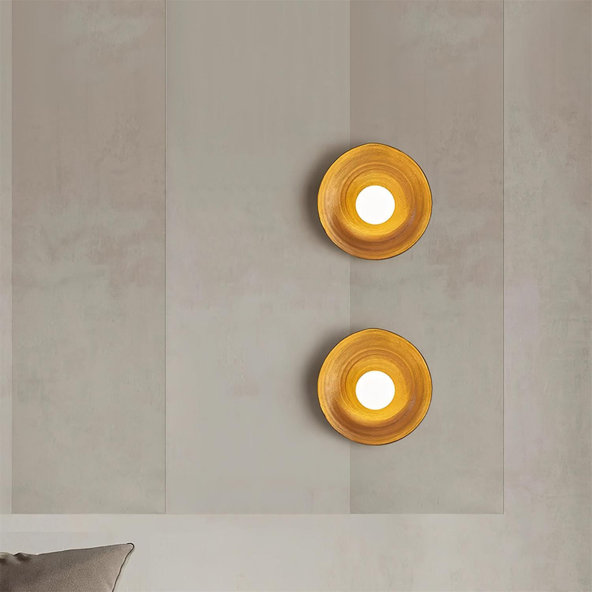 Round Riley Metal Wall Lamp — product view 8
