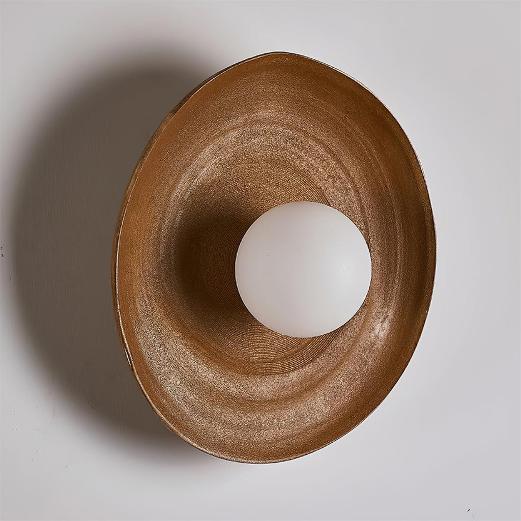 Round Riley Metal Wall Lamp — product view 9