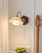 Luci Flower Wood Wall Lamp — product view 4