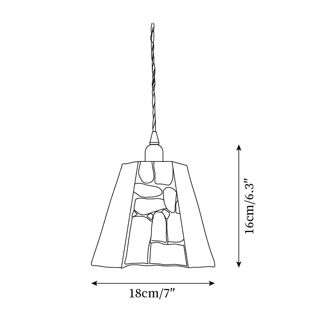 Kalco Glass Pendant Light — product view 5