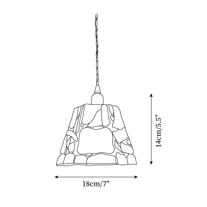 Kalco Glass Pendant Light — product view 6