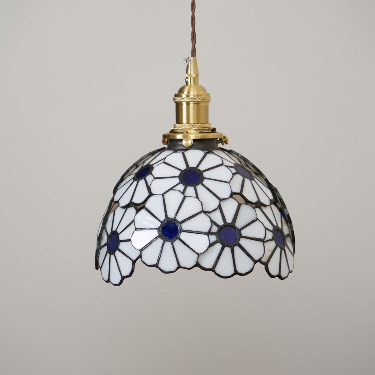 Suka Floral Glass Pendant Light — product view 4