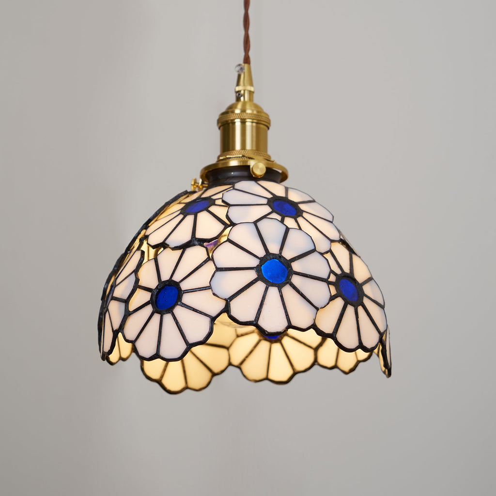 Suka Floral Glass Pendant Light — product view 13