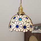 Suka Floral Glass Pendant Light — product view 15