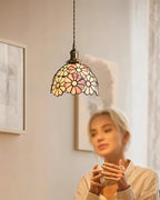 Suka Floral Glass Pendant Light — product view 21