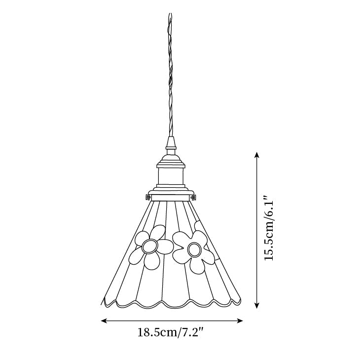 Valinte Glass Pendant Lamp — product view 7