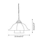 Stella Fabric Pendant Lamp — product view 5