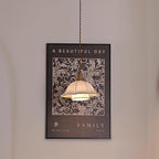 Stella Fabric Pendant Lamp — product view 8