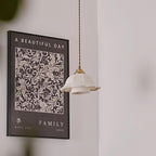 Stella Fabric Pendant Lamp — product view 10