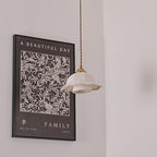 Stella Fabric Pendant Lamp — product view 12