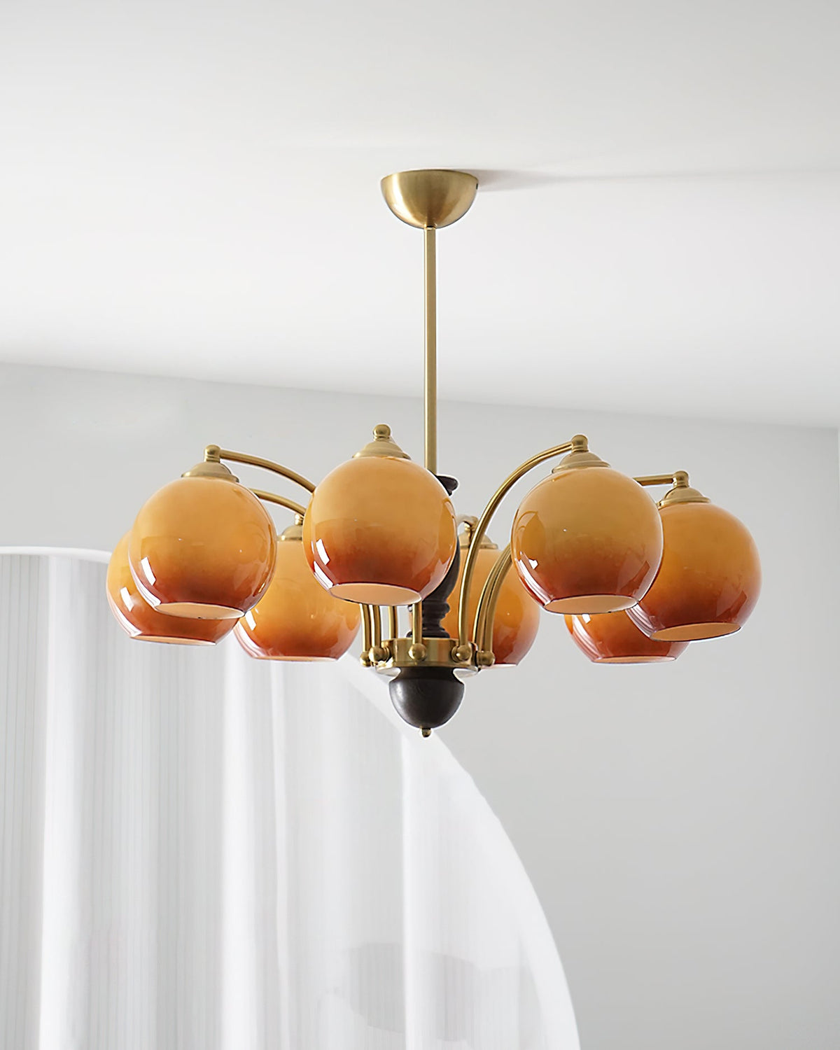 Keston Glass Chandelier — product view 4
