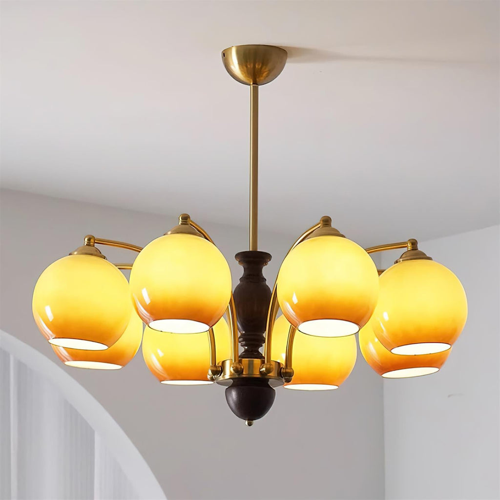Keston Glass Chandelier — product view 11