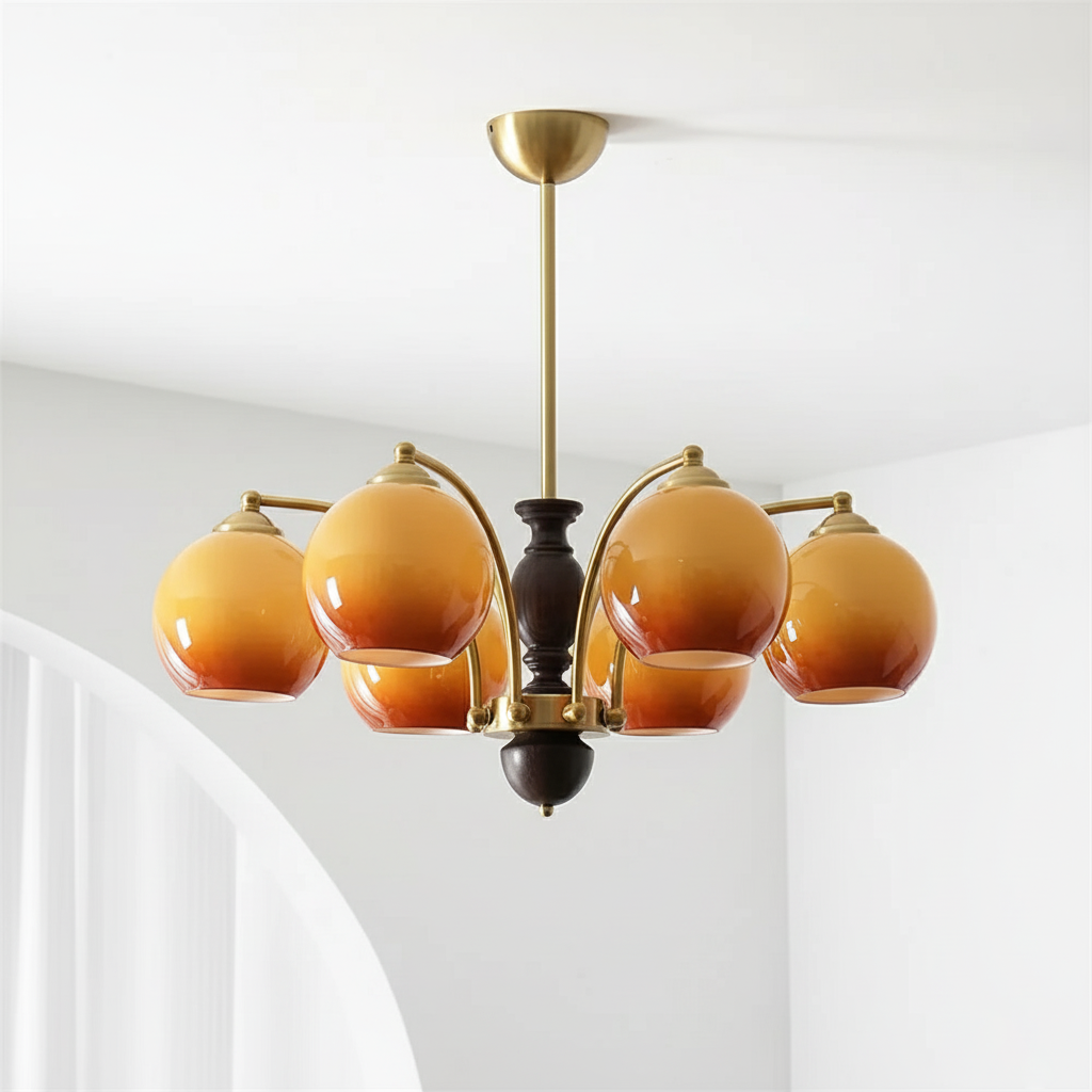 Keston Glass Chandelier — product view 16