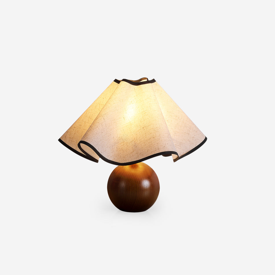 Cora Wood Table Lamp — product view 1
