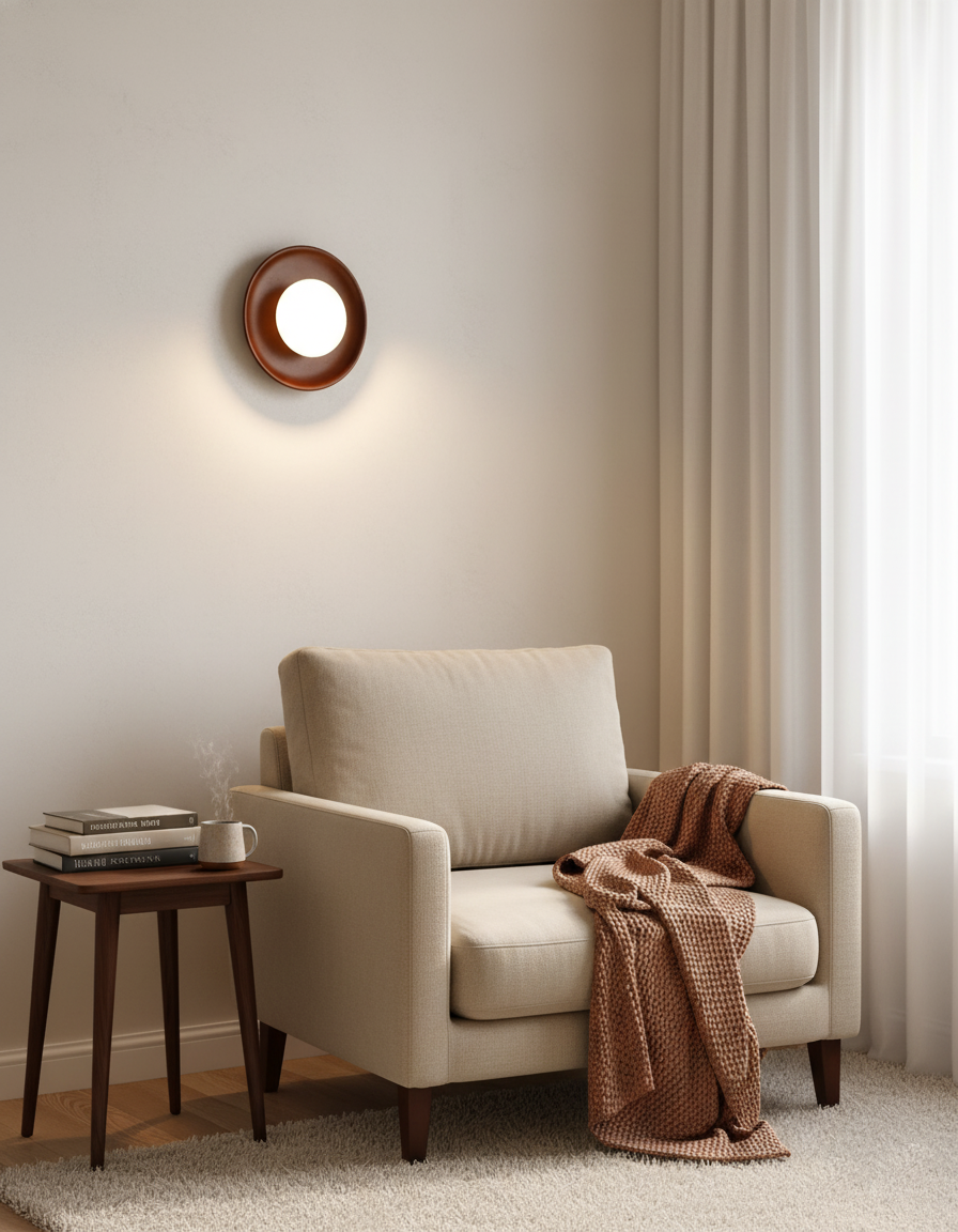 Dura Round Glass Wall Lamp — product view 13