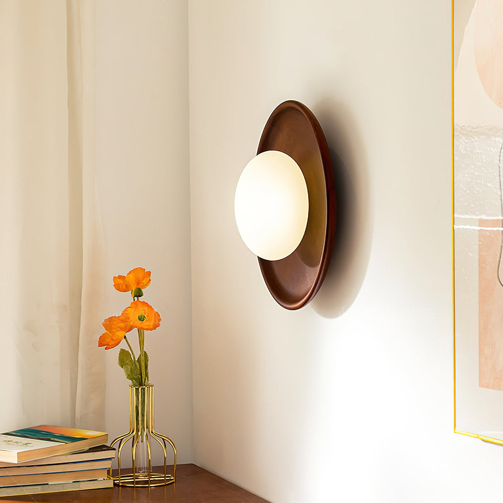 Dura Round Glass Wall Lamp — product view 14