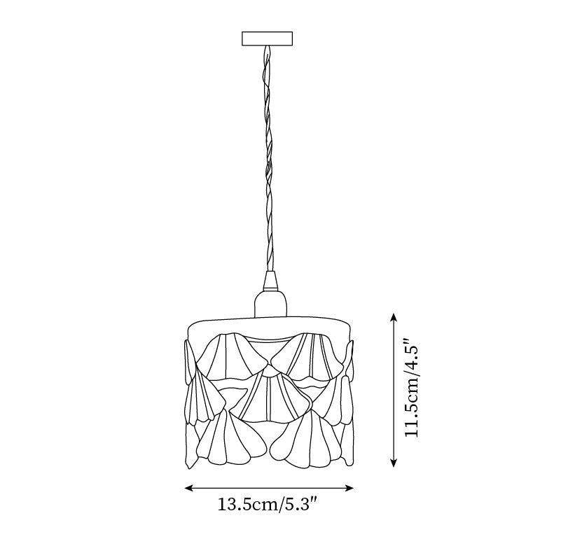 Tina Tiffany Glass Pendant Lamp — product view 5