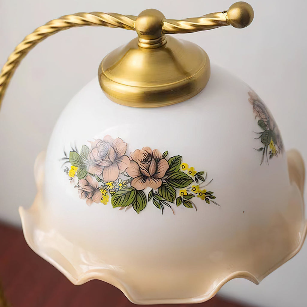 Retro Keya Glass Table Lamp — product view 15