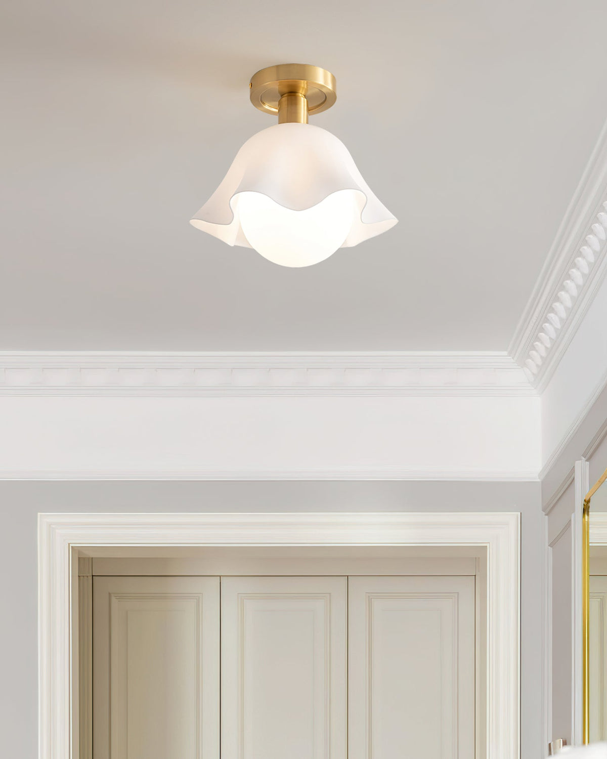 Rustin Glass Ceiling Light — product view 4