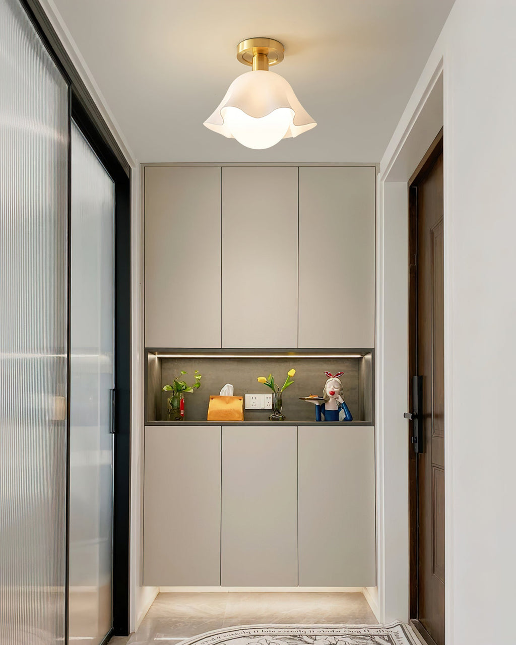 Rustin Glass Ceiling Light — product view 6