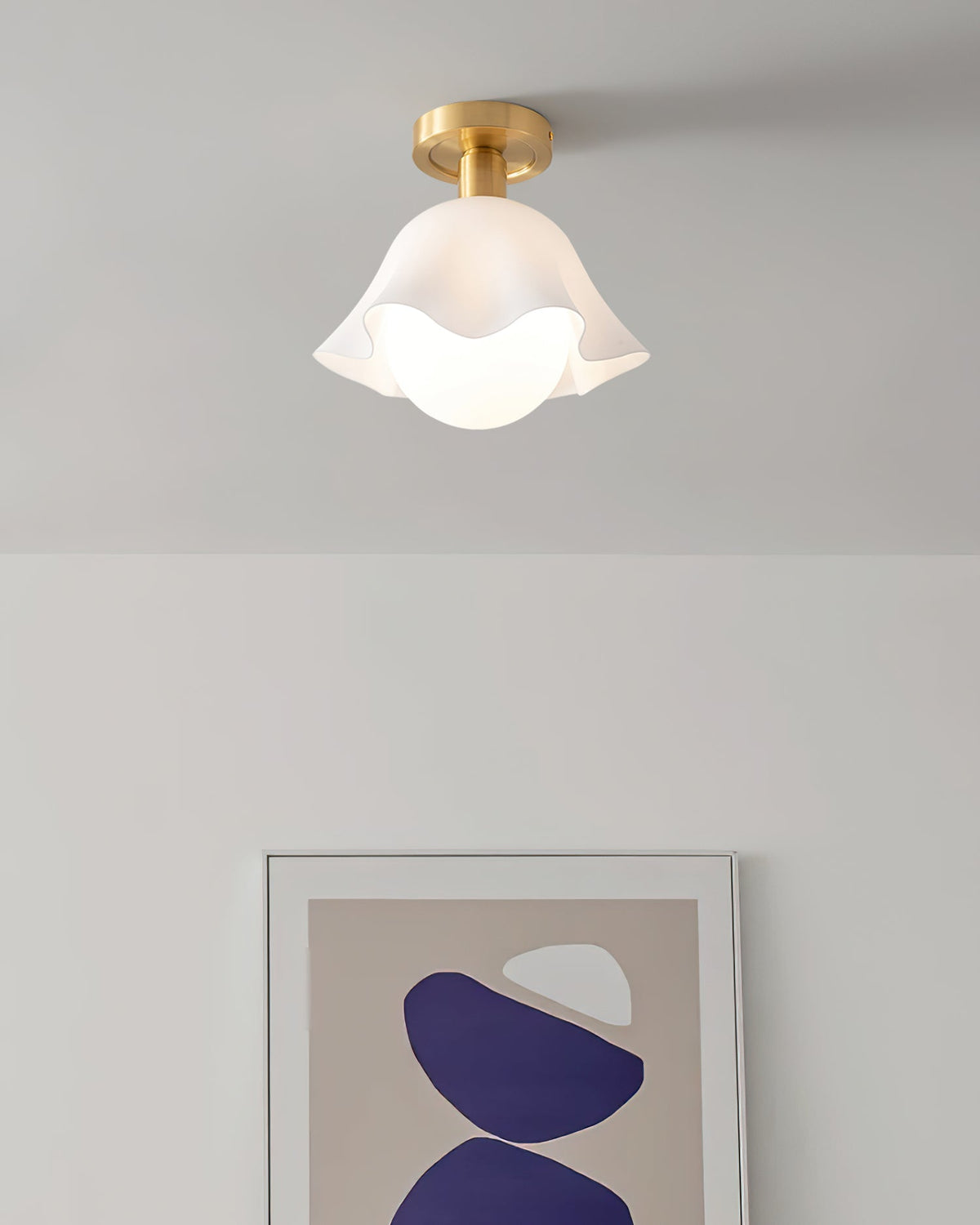 Rustin Glass Ceiling Light — product view 7