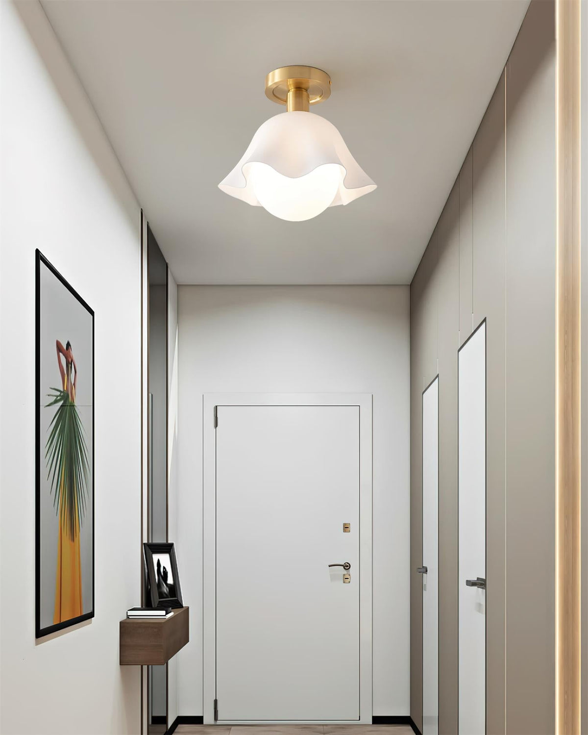 Rustin Glass Ceiling Light — product view 11
